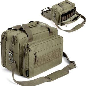 Gun Bag Range Bag Pistol Case Gun Case Magazine Lockable Double Layer Explosion